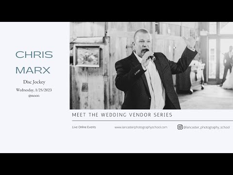 Meet the Wedding Vendor Series: DJ Chris Marx