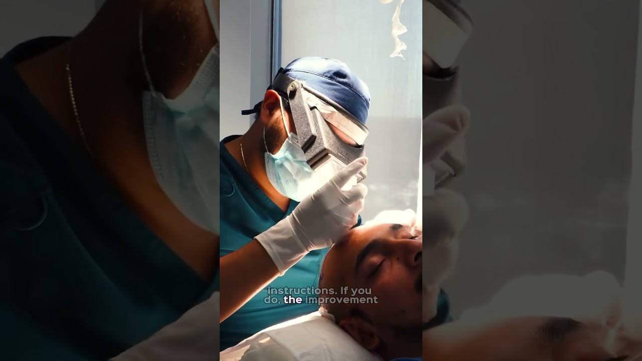 One week after a hair transplant l Hairfix Mexico