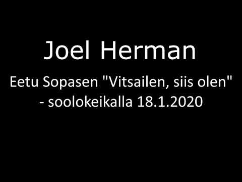Stand up (in Finnish) - Joel Herman, Helsinki, 18.1.2020 (AUDIO ONLY)