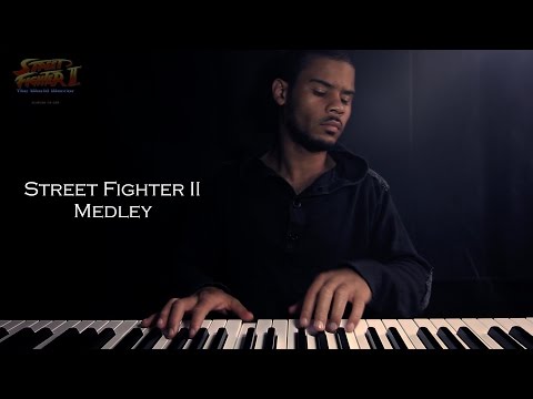 Street Fighter II Stage Themes on Piano (Ryu/Guile/Ken/Vega) - Classical style