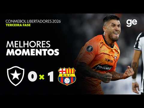 Gols e lances de Botafogo x Barcelona - EQU