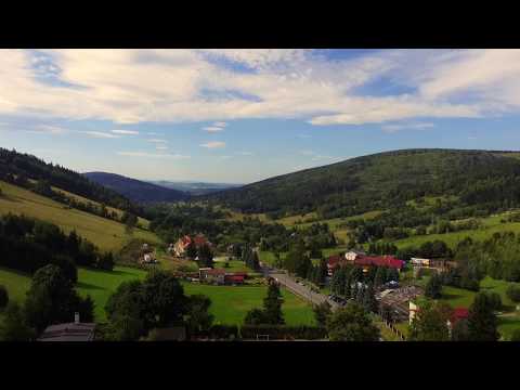 Rzeczka oraz Sokolec z drona.