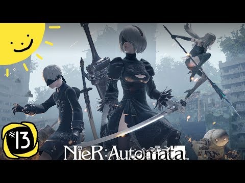 Let's Play Nier: Automata  | Part 13 - The Forest King | Blind Gameplay Walkthrough
