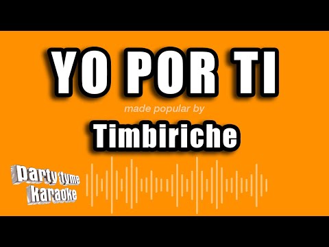 Yo Por Tí - Timbiriche