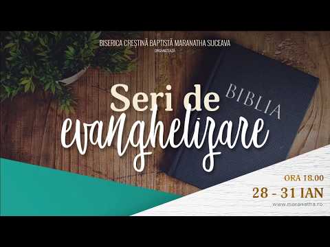 Seară de evanghelizare - Doru Hnatiuc
