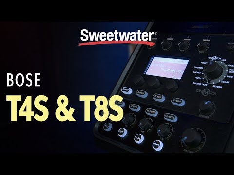 Bose T4S & T8S Tonematch Mixers Overview