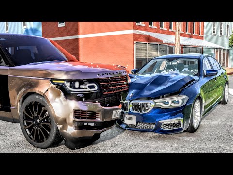 Luxury Car Crashes Compilation 27/08/2022 - BeamNG.Drive