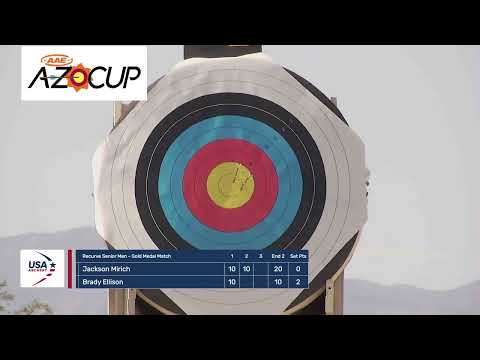 2025 Arizona Cup USAT #1 - Recurve Men: Ellison vs. Mirich
