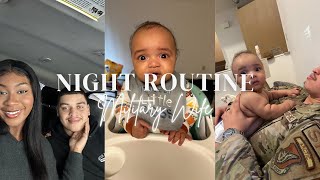 Night Routine as a Military Spouse