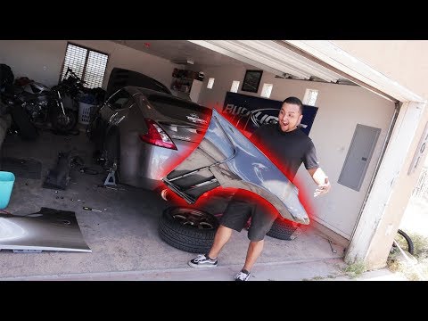 370Z GETS CARBON FIBER FENDERS!