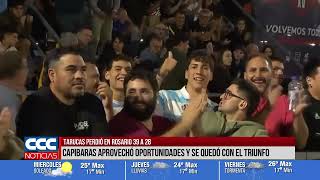 TARUCAS PERDIÓ EN ROSARIO 39 A 28