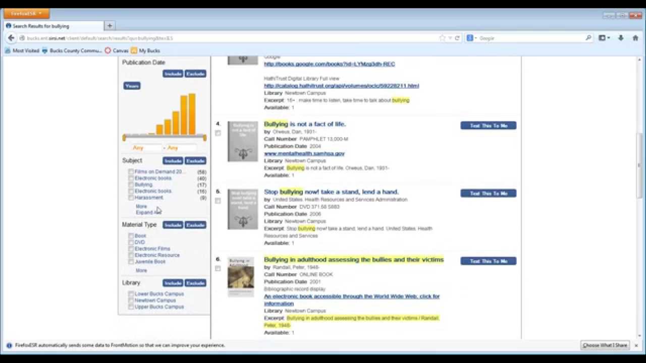 BCCC Online Library Catalog Tutorial