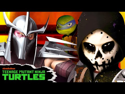 Casey Jones Fights The Shredder 🏒⚔️ | Full Scene | Teenage Mutant Ninja Turtles