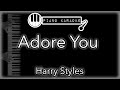 Adore You - Harry Styles - Piano Karaoke Instrumental