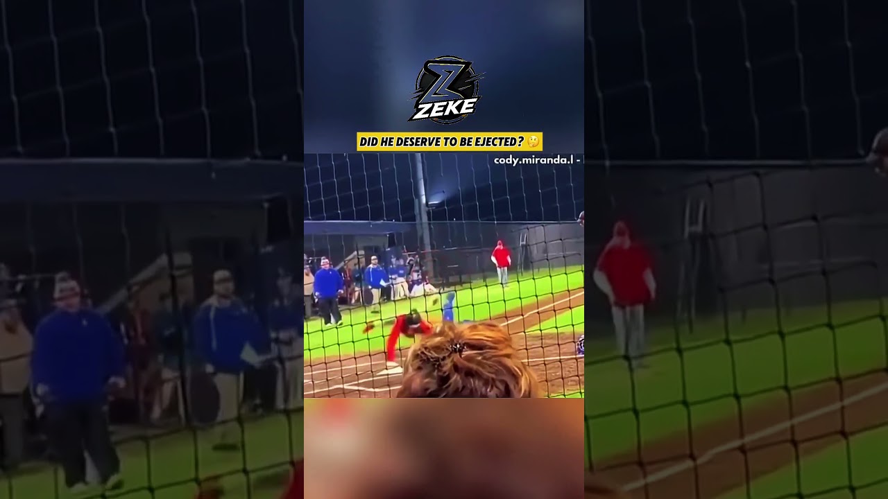 Should this catcher deserve to be ejected????