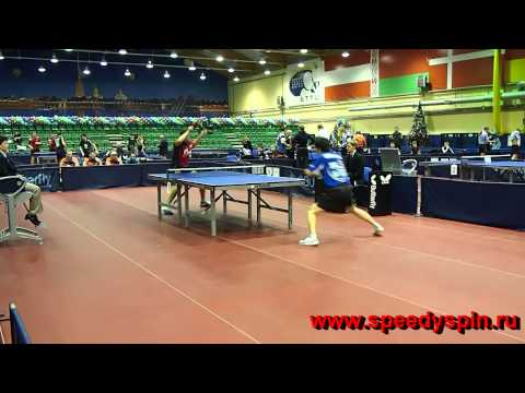 Jun Mizutani - Vladimir Samsonov. Russian Premier League 2013-2014 HD