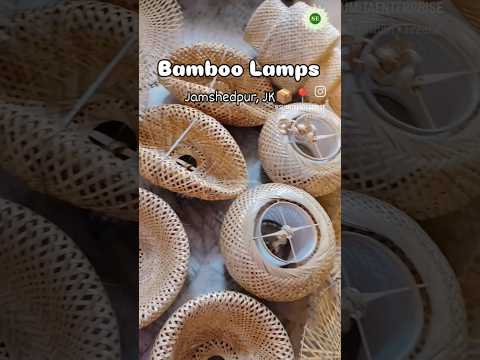 Hanging Bamboo Lamps