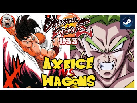 DBFZ Axeice vs wagons (Goku, TGohan, SuperBaby2) vs (Vegeta, SuperBaby2, Broly)