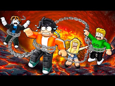 We Got CHAINED TOGETHER In ROBLOX