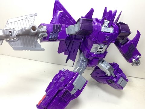 Cyclonus Transformers Generations Combiner Wars Review