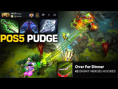 29 KILLS & 45 Hooks!!! The Most Impactful POS 5 PUDGE Ever?! | Pudge Official