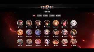 Triggerun - Herois e habilidades