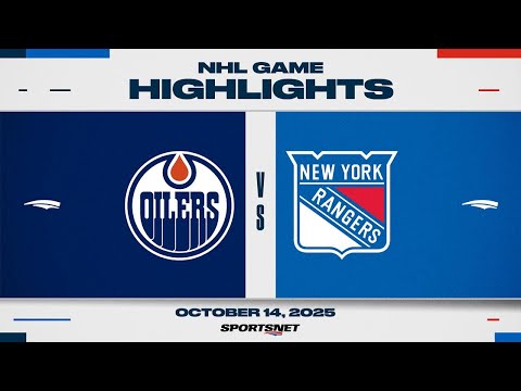 NHL Highlights | Oilers vs. Rangers - October 14, 2025