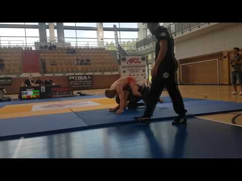 ADCC European Trials 2017: Pro -87,9 kg Oskar Piechota (points time) first fight