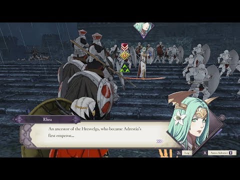 Fire Emblem: Three Houses Edelgard Vs Rhea Dialogue At Tailtean Plains