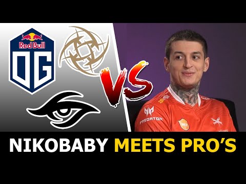 WHEN NIKOBABY MEETS SECRET NIP OG IN RANK DOTA 2
