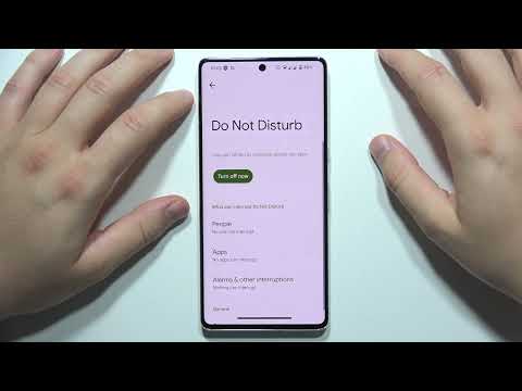 Android 15: How to Turn On/Off Do Not Disturb Mode