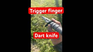 Dart knife throw marble ￼