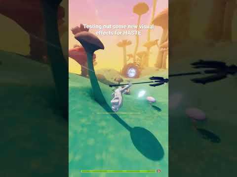 Testing out some new visual effects for our new game HASTE: Broken Worlds