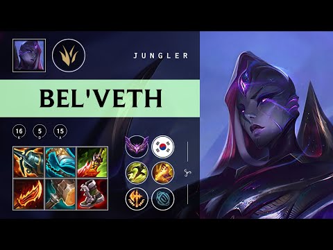Bel'Veth Jungle vs Lee Sin - KR Master Patch 25.24