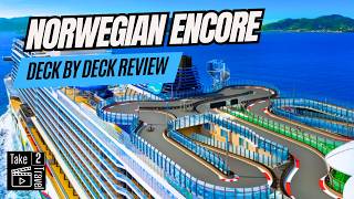 Norwegian Encore Deck by Deck Tour, Full Ship Guide, Food, Bars, Rooms and More