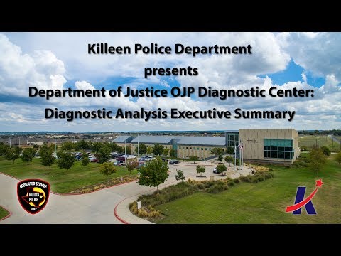 Department of Justice OJP Diagnostic Center Report