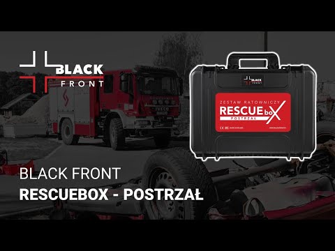 Walizkowy zestaw ratowniczy RESCUEbox POSTRZAŁ