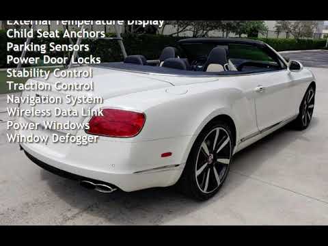 2014 Bentley Continental GT (CC-1834547) for sale in Boca Raton, Florida