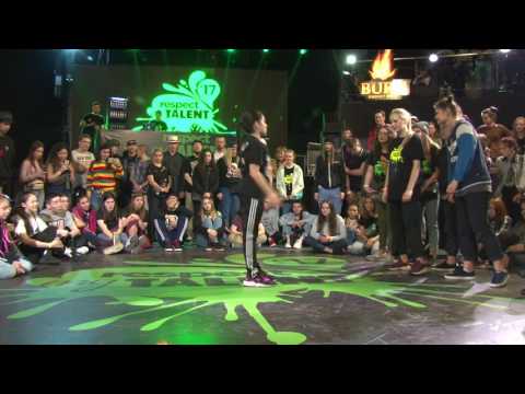 RESPECT MY TALENT-2017. Beginners hip-hop final STEFA vs VORON LI