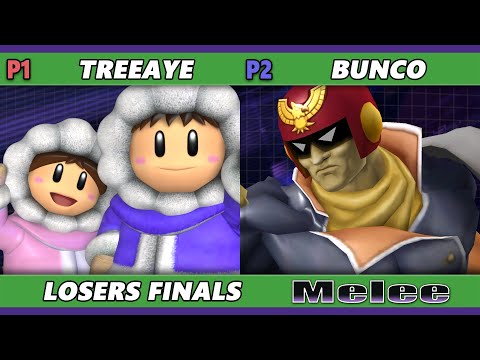 S@X 503 Losers Finals - Bunco (Captain Falcon) Vs. Treeaye (Ice Climbers) Smash Melee - SSBM