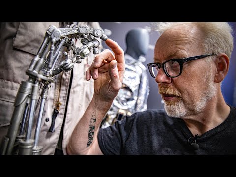 The Original Terminator T-800 Metal Endoskeleton Arm Prop!