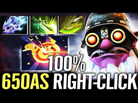 🔥 650AS Most Satisfying SNIPER Head Shot — 100% Rate Butterfly Moonshard Swift Blink Meta Dota 2 Pro