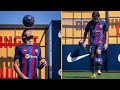 MARCOS ALONSO & BELLERÍN'S FIRST TOUCHES AS BARÇA PLAYERS ⚽?❤️