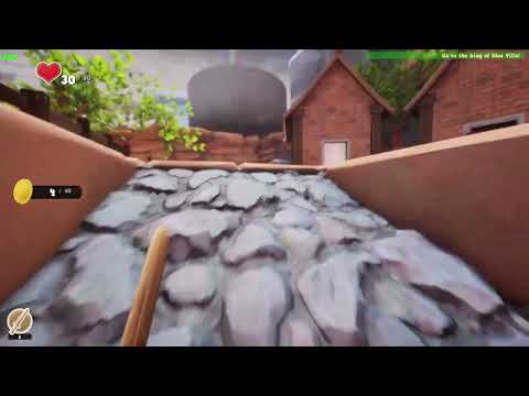 Let's Play Supraland (Blind) Part 1: Let's Explore the Home Town of Redville