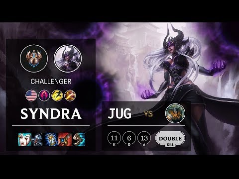 Syndra Jungle vs Olaf - NA Challenger Patch 10.7