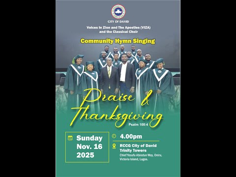 VIZA & The Classical Choir - Community Hymn Singing || 16.11.2025 || 4pm