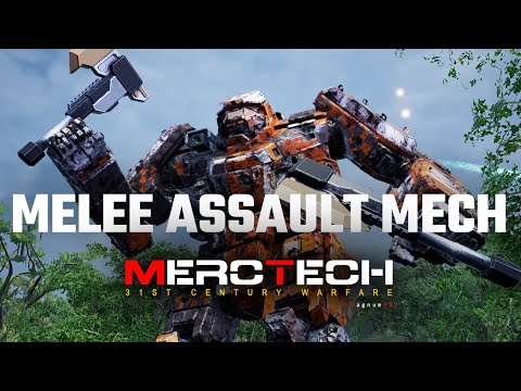 Let's build an Assault Melee Mech - Mechwarrior 5: Mercenaries MercTech Episode 25