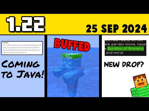 NEW Farms! Drowned BUFF, Java Capes, Bravery Bundles Minecraft Leaks