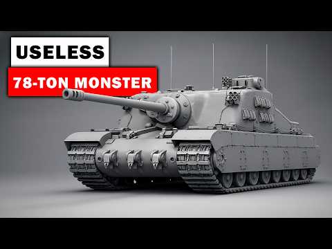 78 Tons of British Steel — The Tank That Shot Through a Panther | A39 Tortoise Story