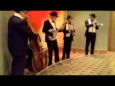 Valeriy Bukreev Black Jack Dixie Jazz Quartet 2014 Live in Swiss Hotel Moscow On The Sunny Side Of T